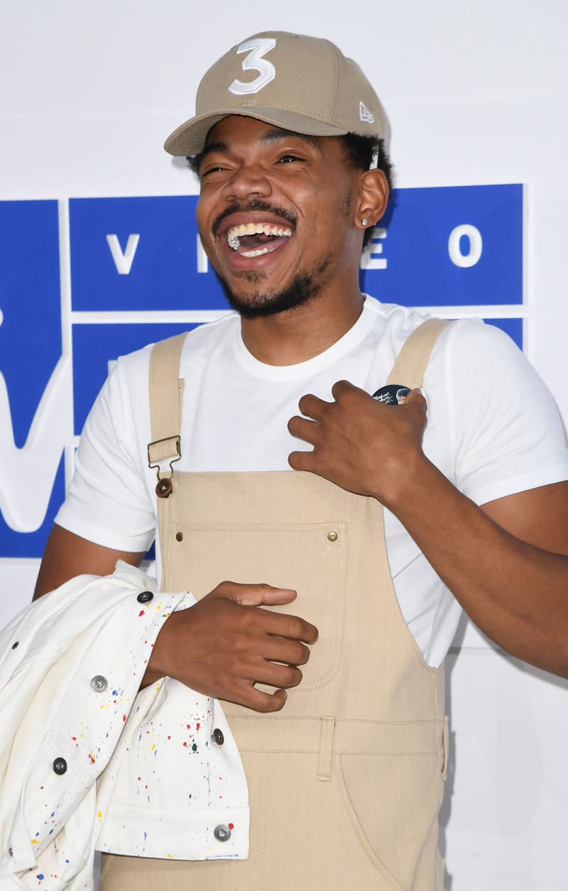 Chance the Rapper attends the 2016 MTV Video Music Awards on Aug. 28, 2016, in New York City.ANGELA WEISS/AFP/Getty Images